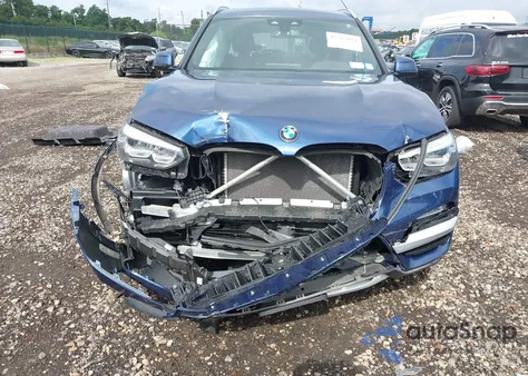 2019 BMW X3 xDrive30I z USA, uszkodzony, nr VIN 5UXTR9C55KLE16613